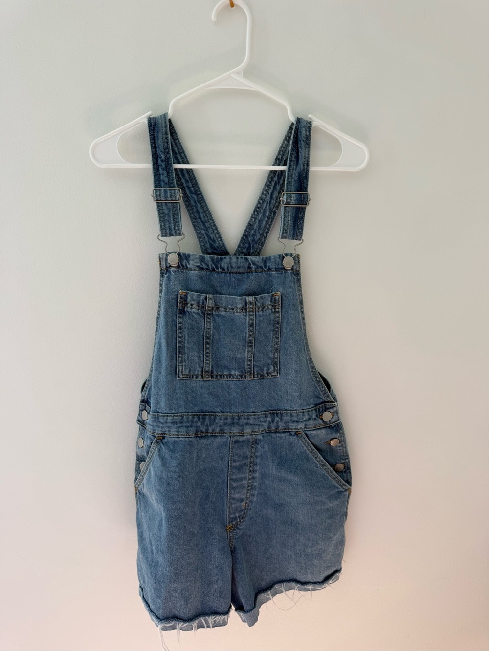 Universal Thread Classic Blue Denim Overall Shorts